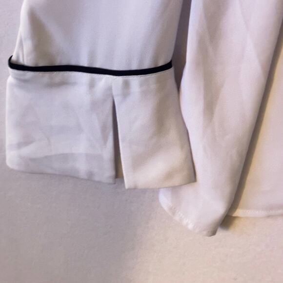 Eloquii Long Sleeve Button Front Shirt Plus Size 22 Career Business Office Siren - Picture 4 of 11